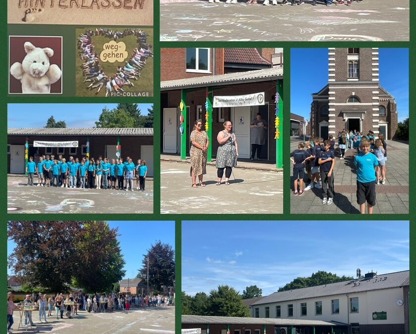 Abschlussfeier der 4. Klassen – „Wege gehen, Spuren hinterlassen“