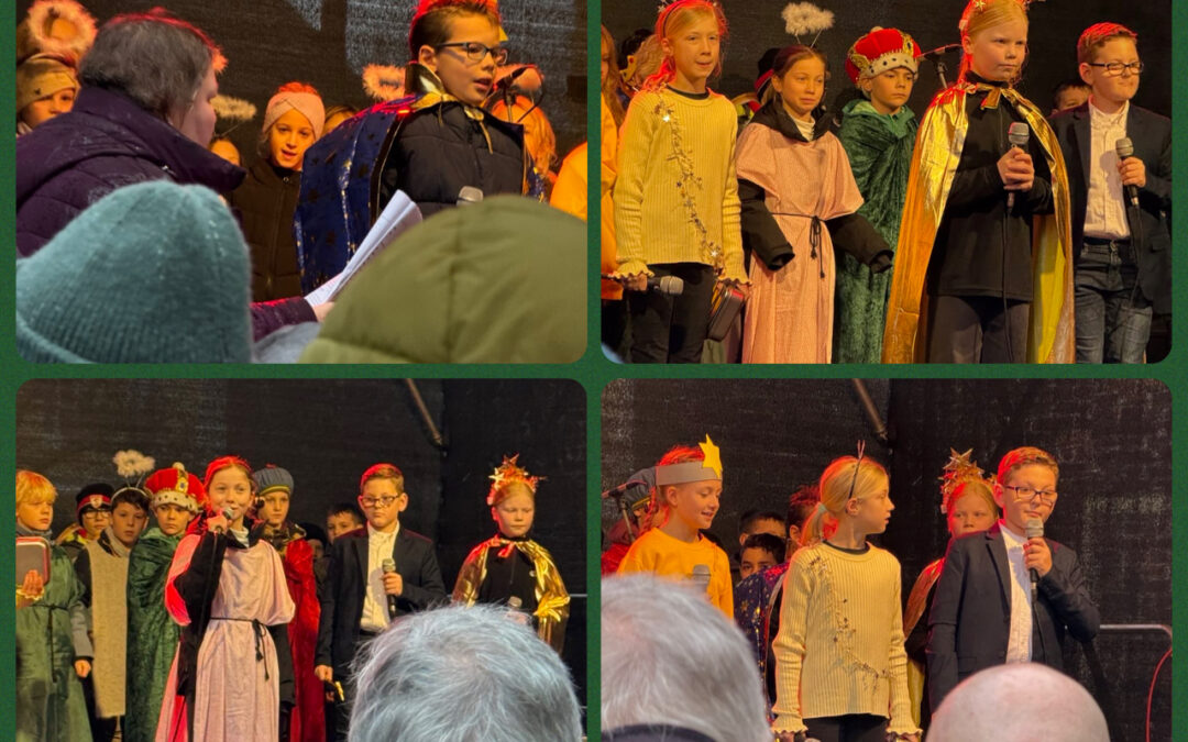 Auftritt auf dem Issumer Weihnachtsmarkt – ein musikalisches Highlight