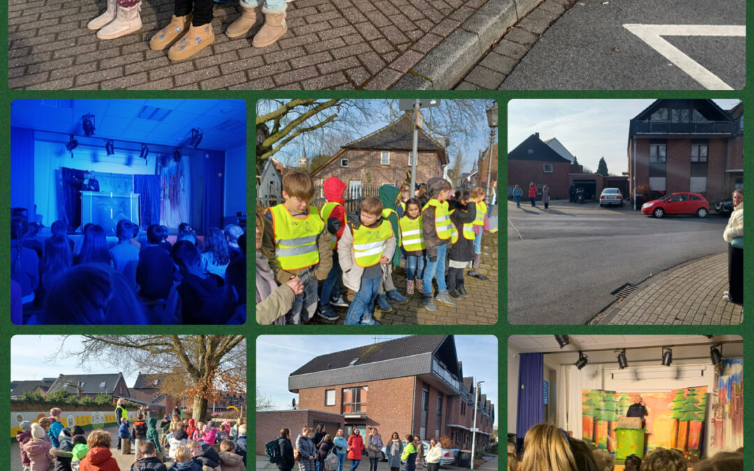 Verkehrspuppenbühne der Polizei zu Besuch an unserer Schule 🚦🎭