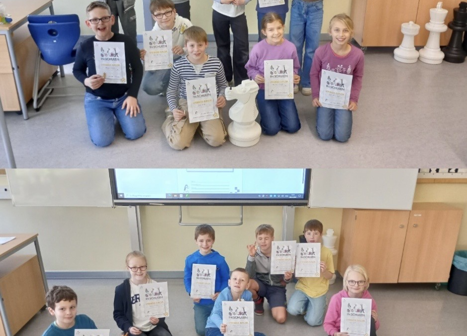 Schach-Profis im Aufwind: Viertklässler meistern das Springerdiplom!