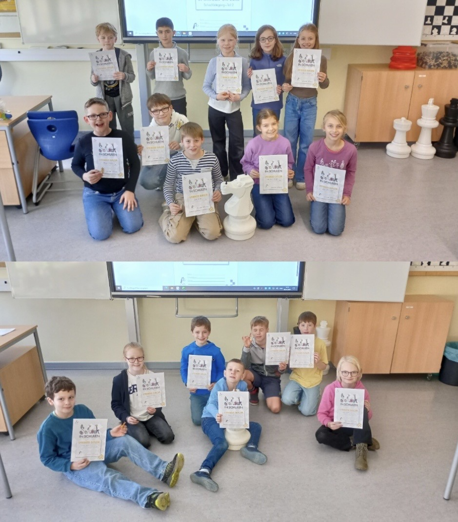 Schach-Profis im Aufwind: Viertklässler meistern das Springerdiplom!