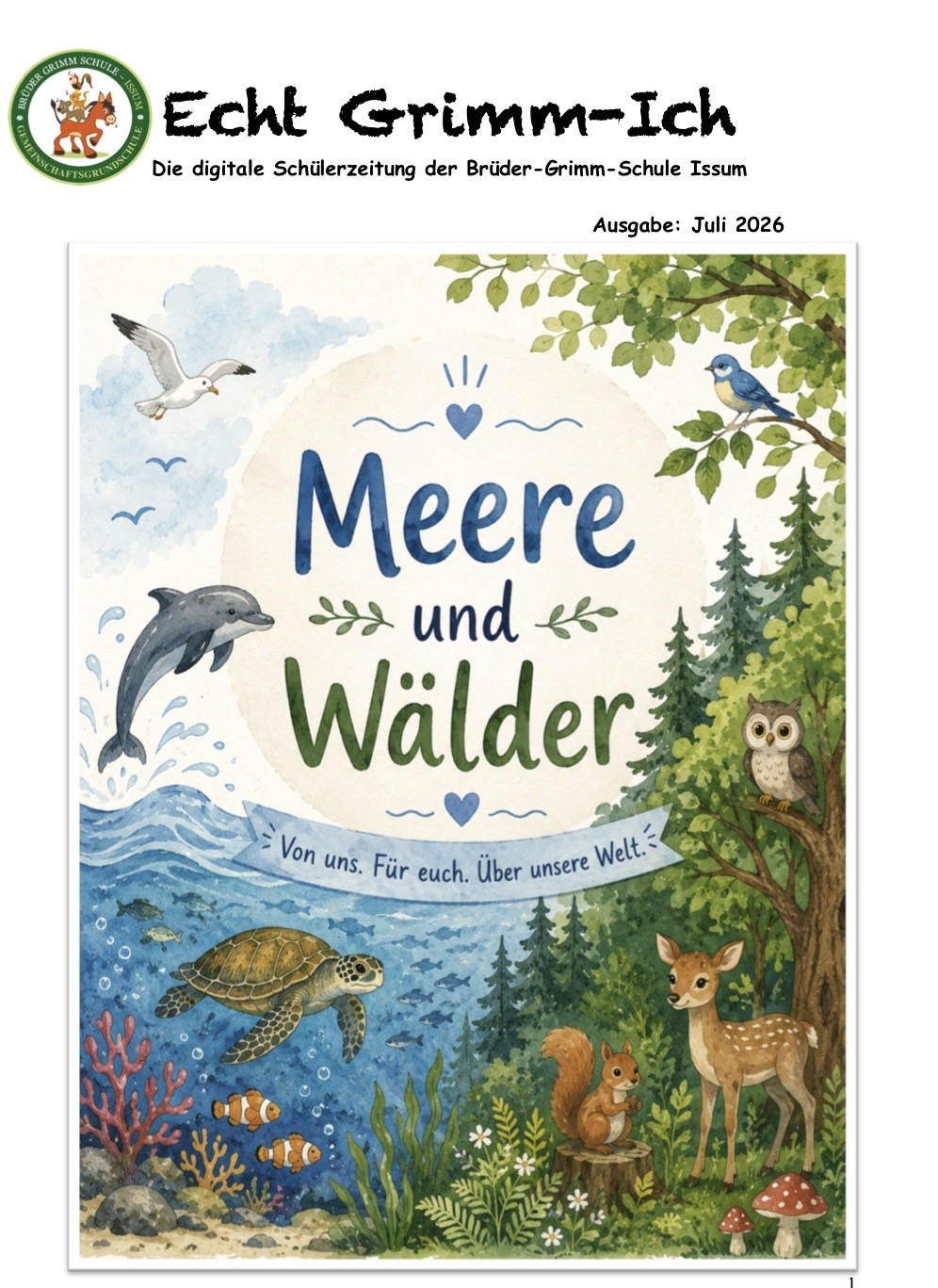 Die neue Ausgabe der Schülerzeitung ist da!