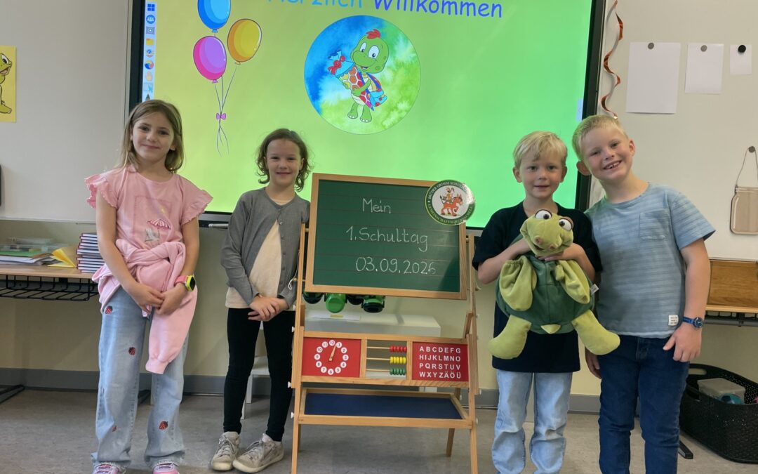 Herzlich willkommen in der ersten Klasse!