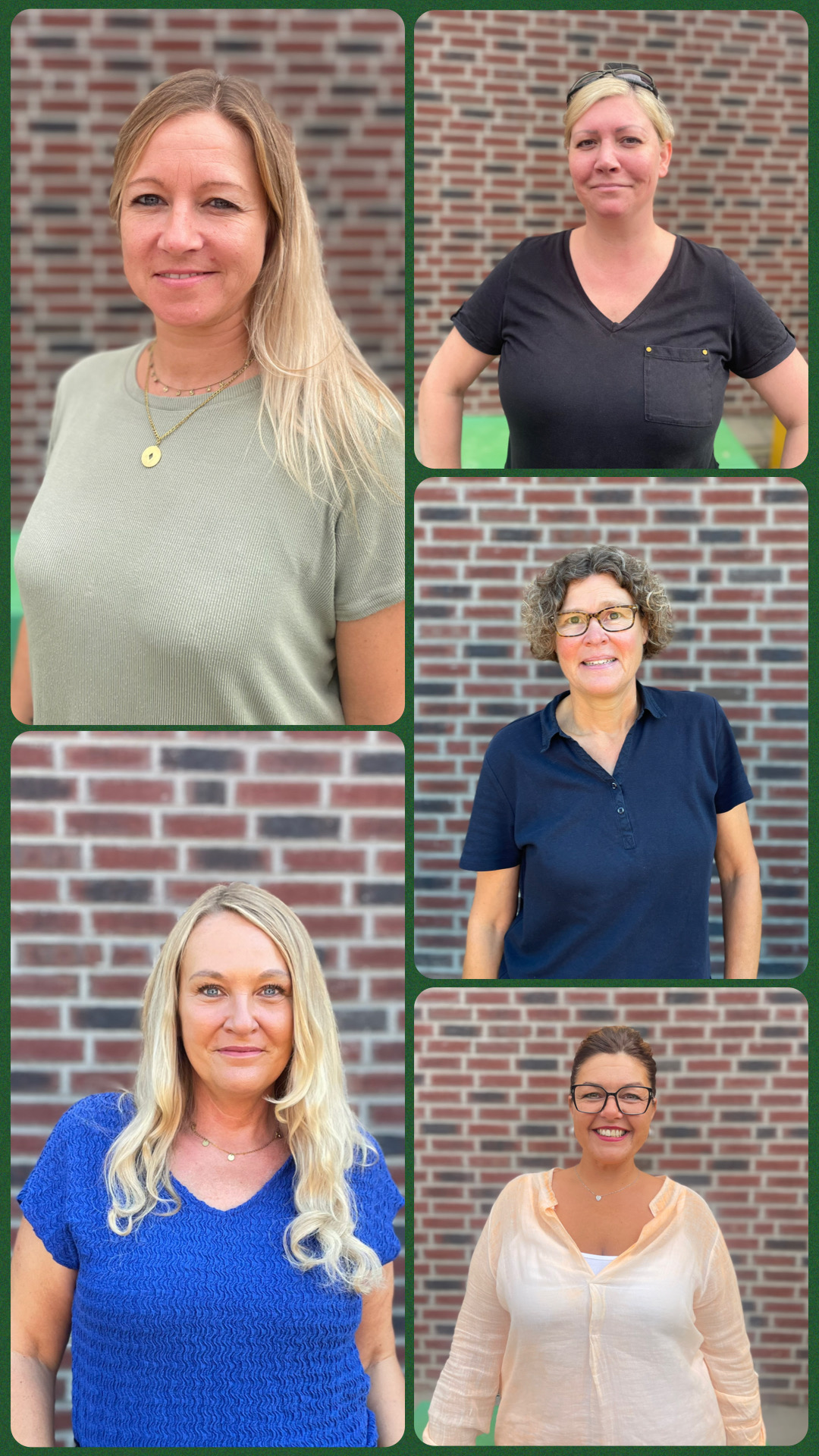 Die neuen Mitarbeiterinnen der OGS