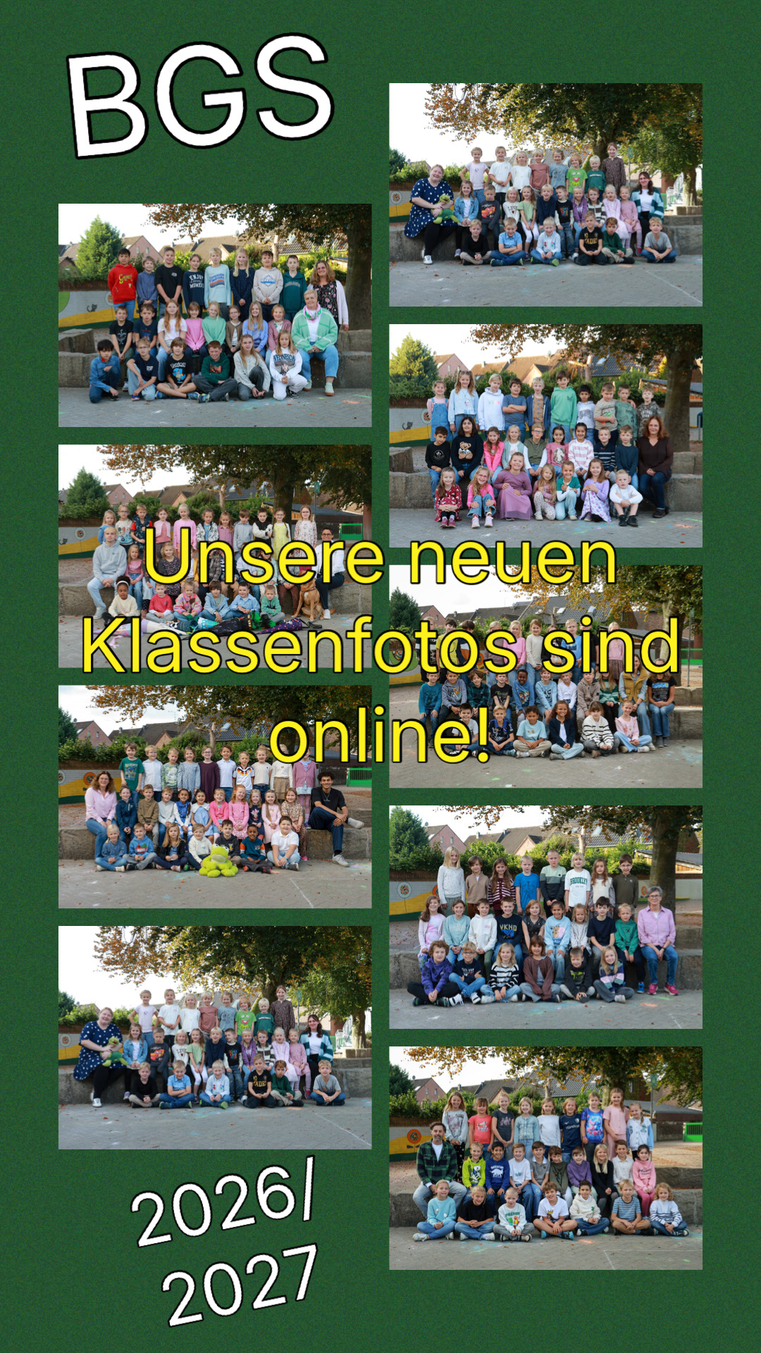 Klassenfotos 2026/2027